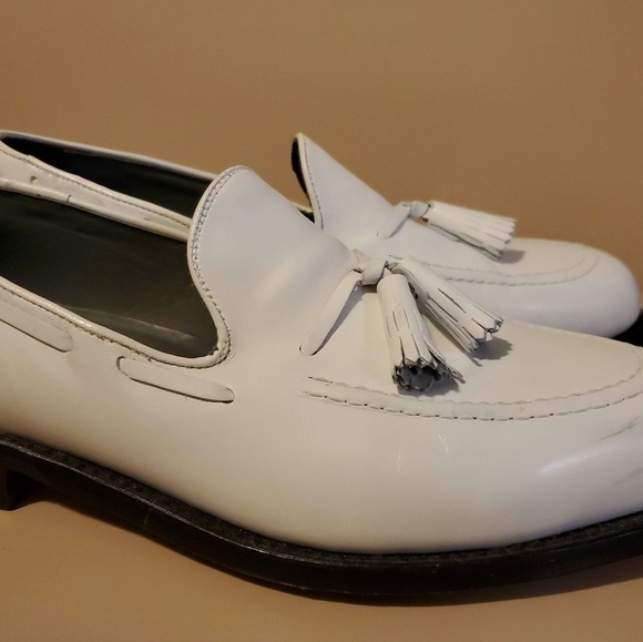 FootJoy Shoes Footjoy Classics White Tassel Dress Shoes Poshmark